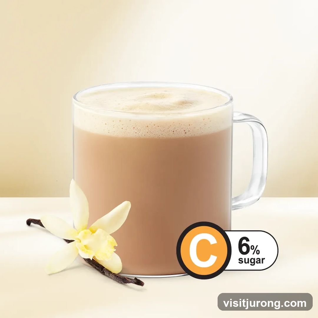 Vanilla Drink with Sugar Information