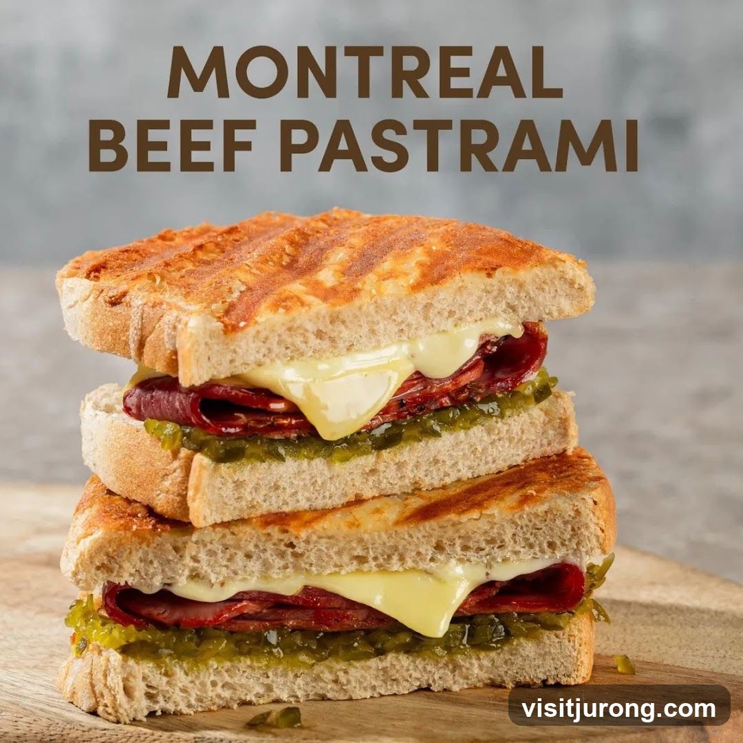 Montreal Beef Pastrami Sandwich