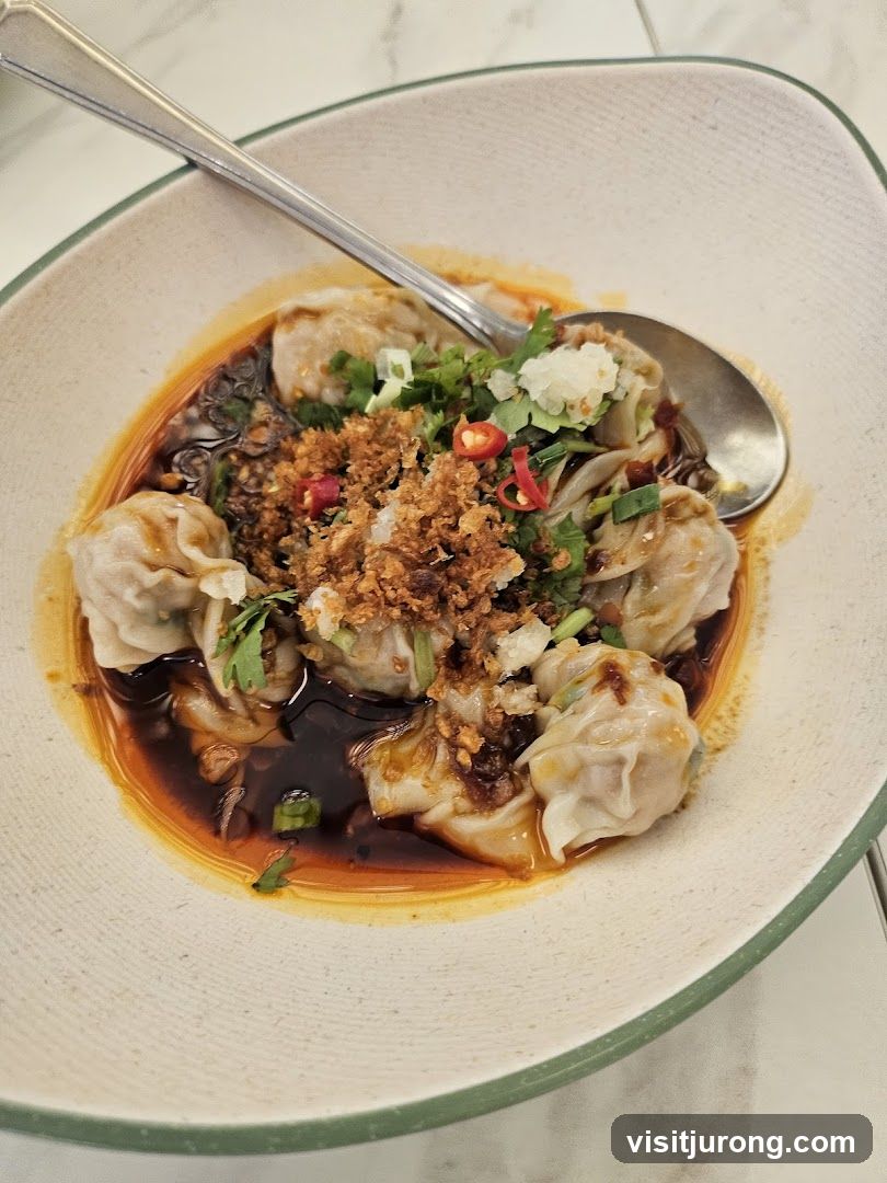 Spicy Wontons