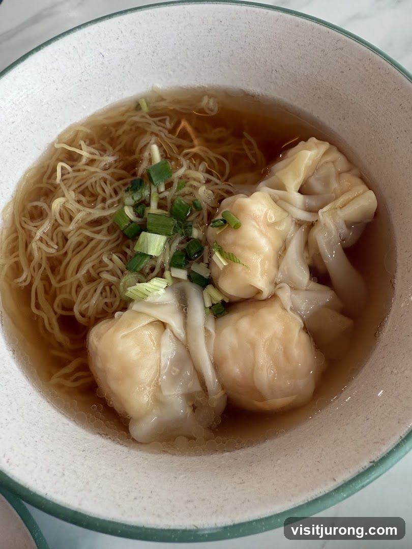 Wonton Noodle Soup