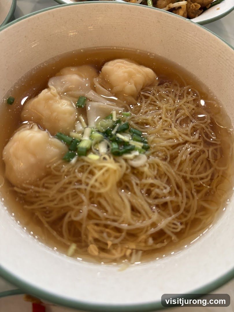 Wonton Noodle Soup