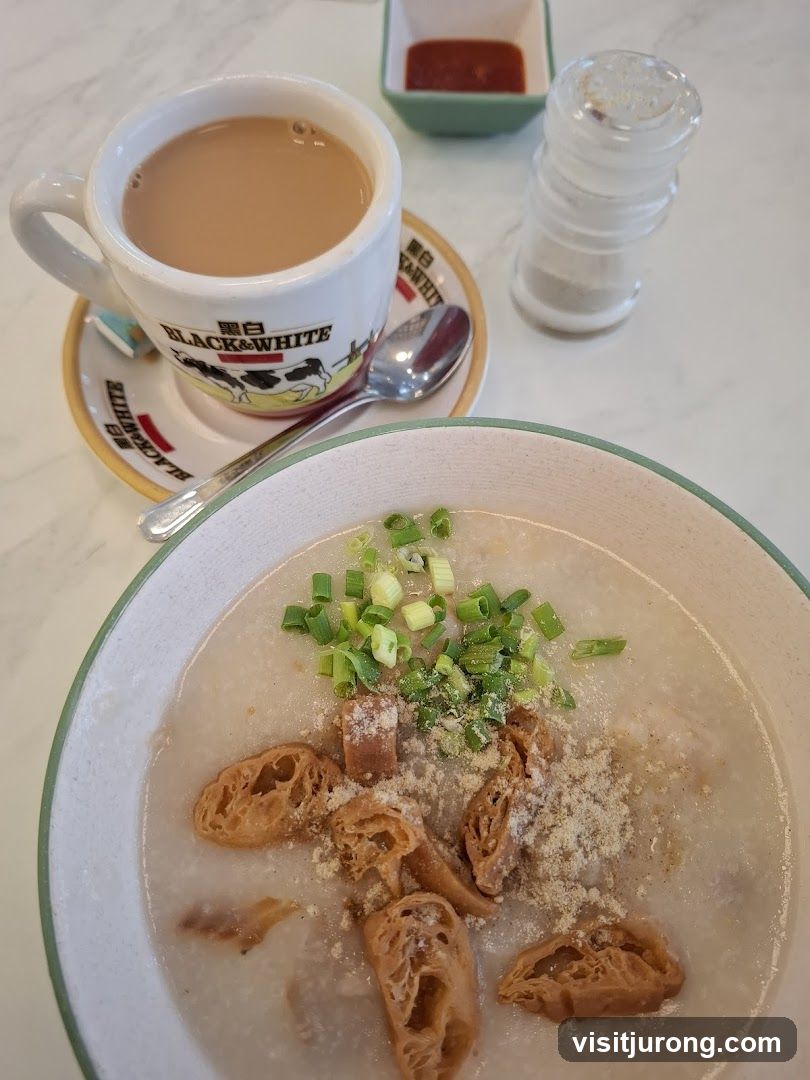 Congee and Milk Tea