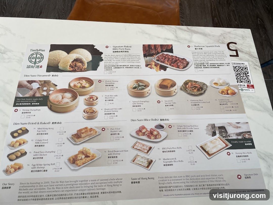 Tim Ho Wan Menu