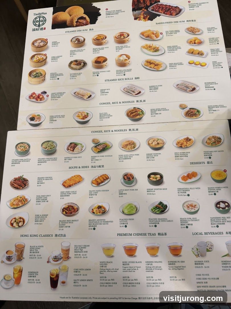 Tim Ho Wan Menu