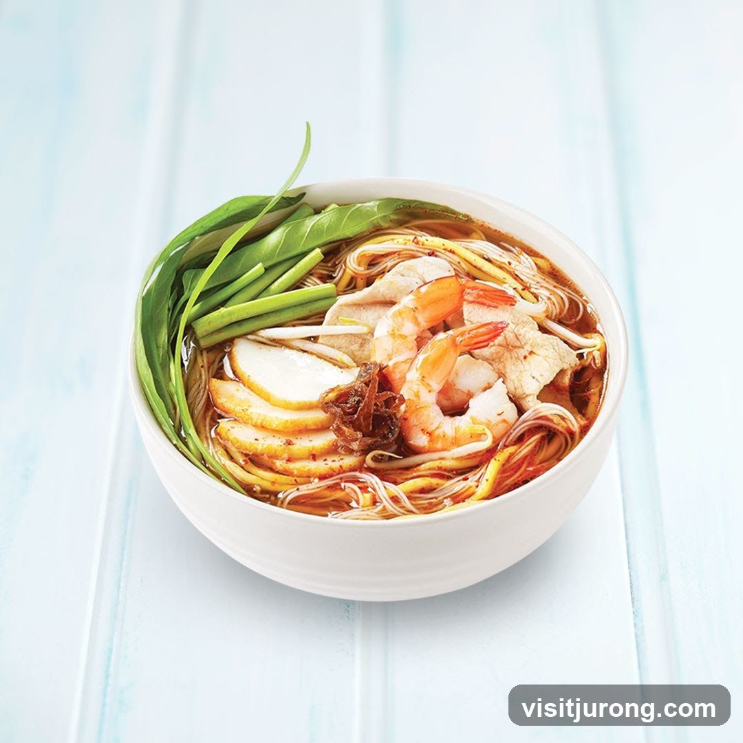 Noodle Soup with Shrimp and Pork