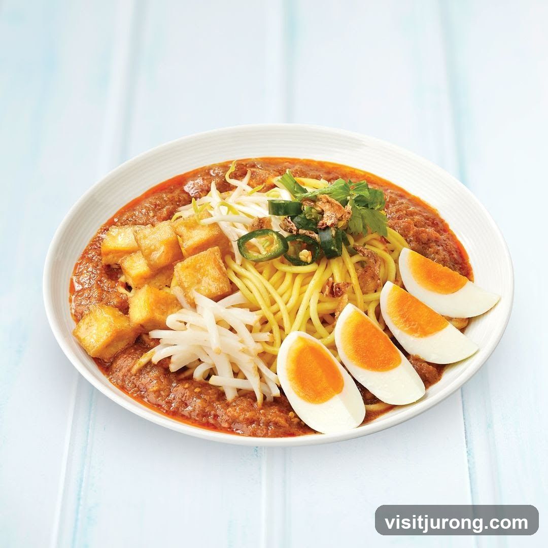 Noodle Dish with Eggs and Tofu