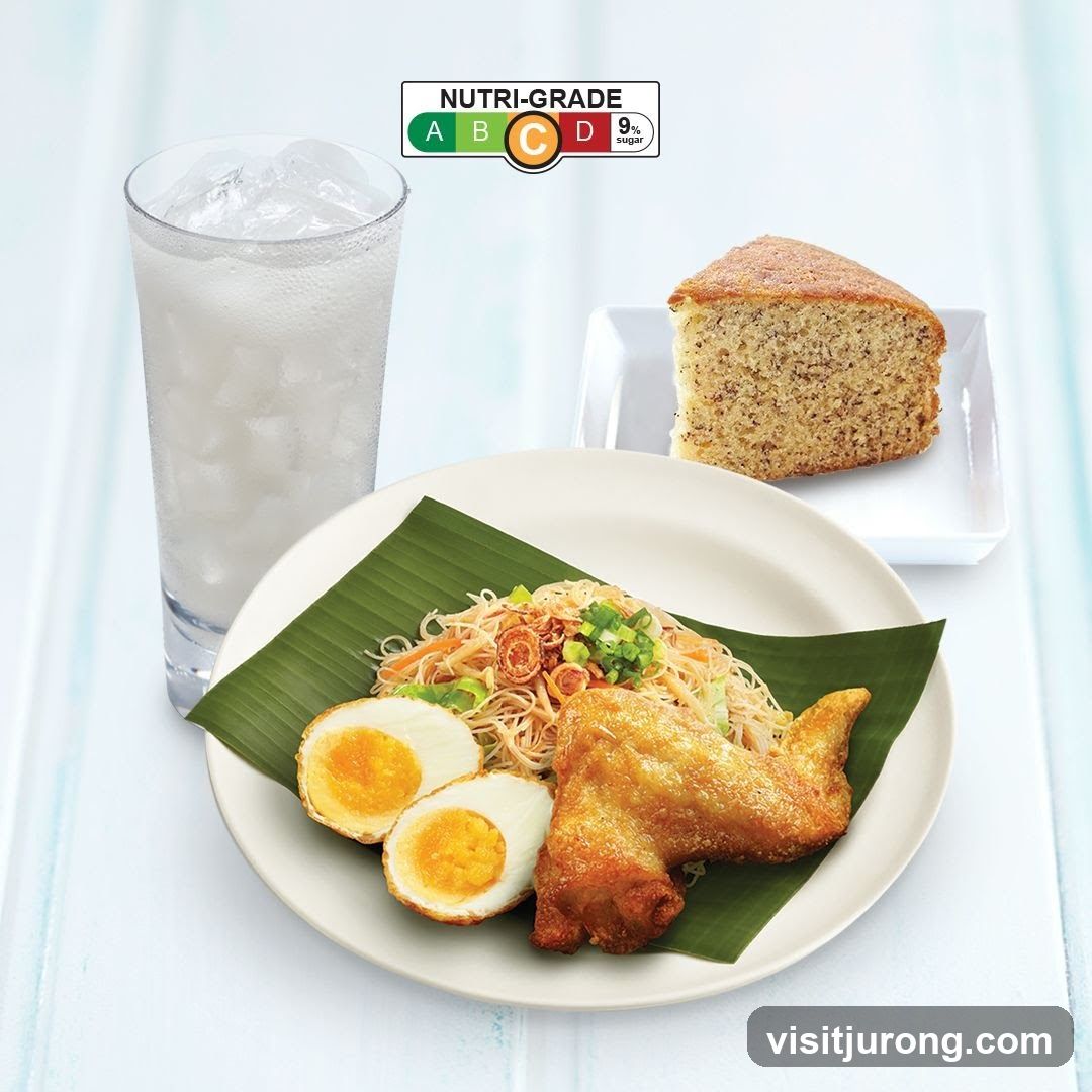Meal with Nutri-Grade Label