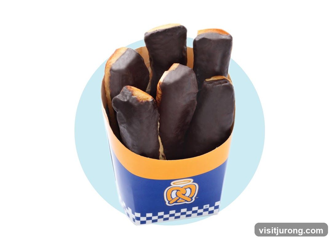 Chocolate-Dipped Pretzel Sticks