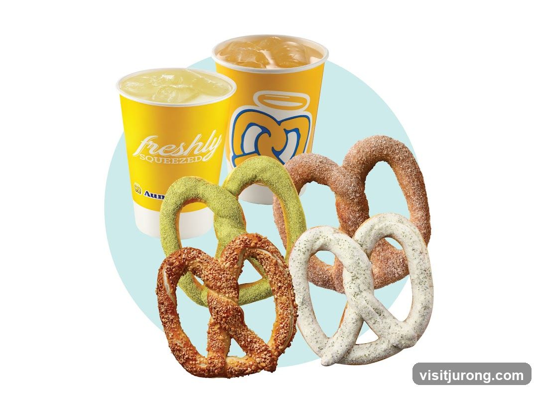 Pretzels and Drinks