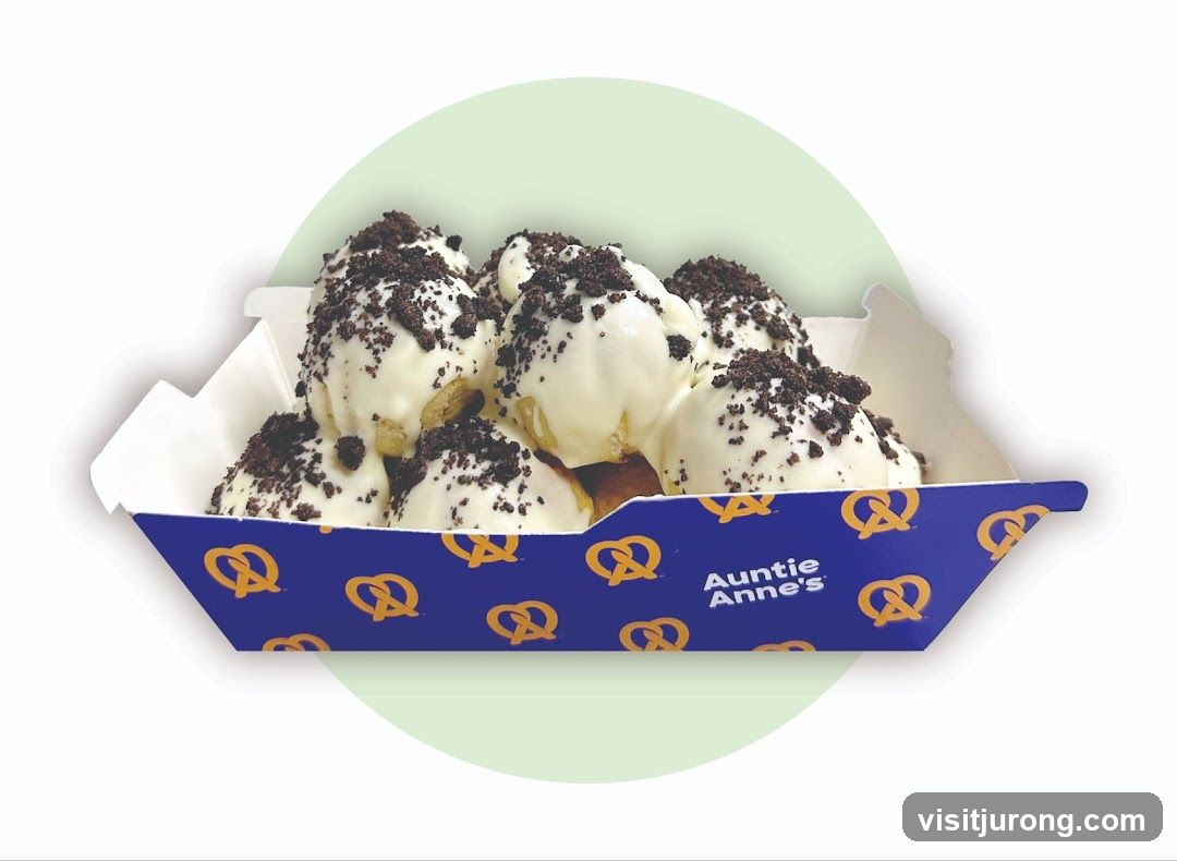Cookies and Cream Pretzel Bites