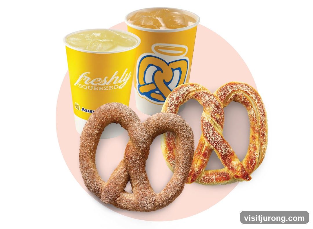 Pretzels and Drinks