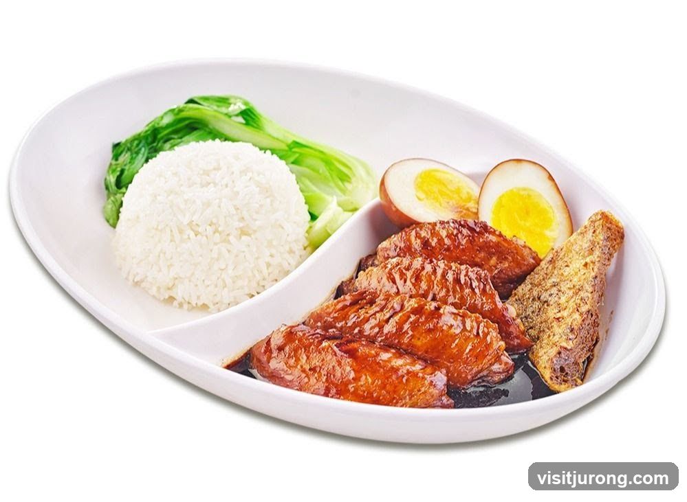 Braised Chicken Wings with Rice