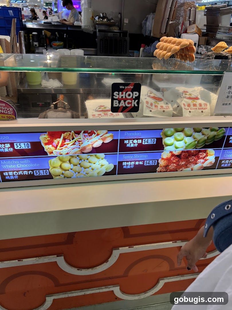 Hong Kong Egglet Menu