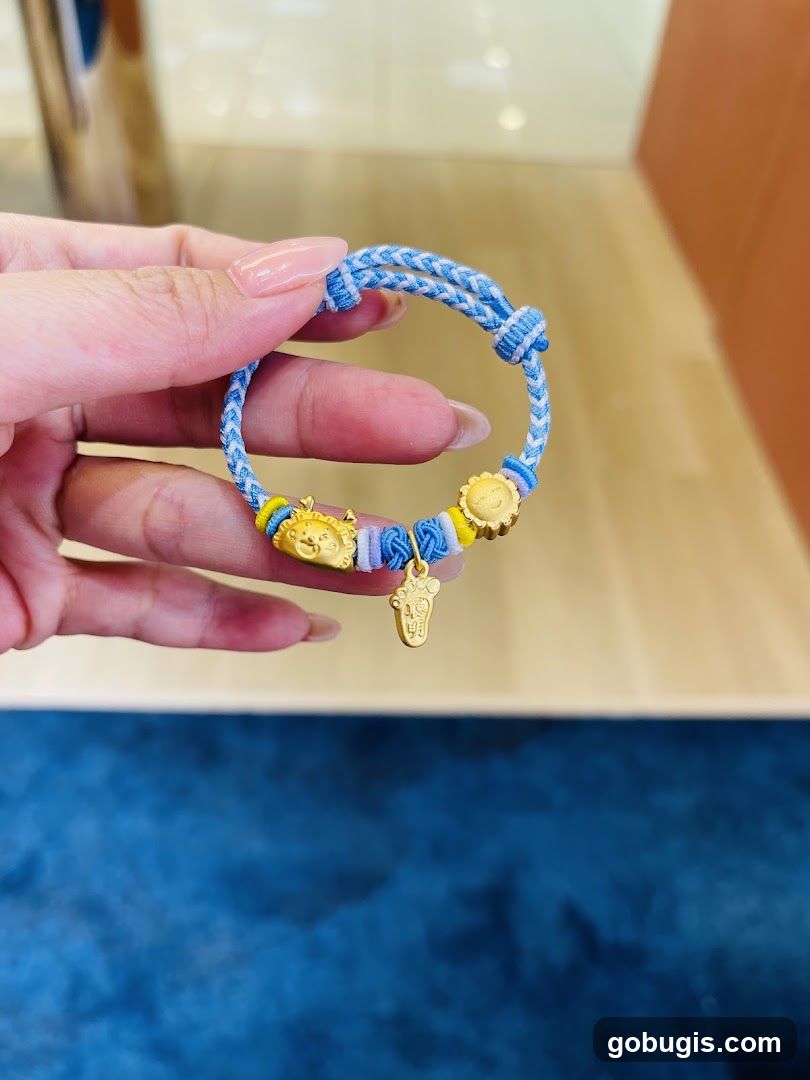Gold Charm Bracelet