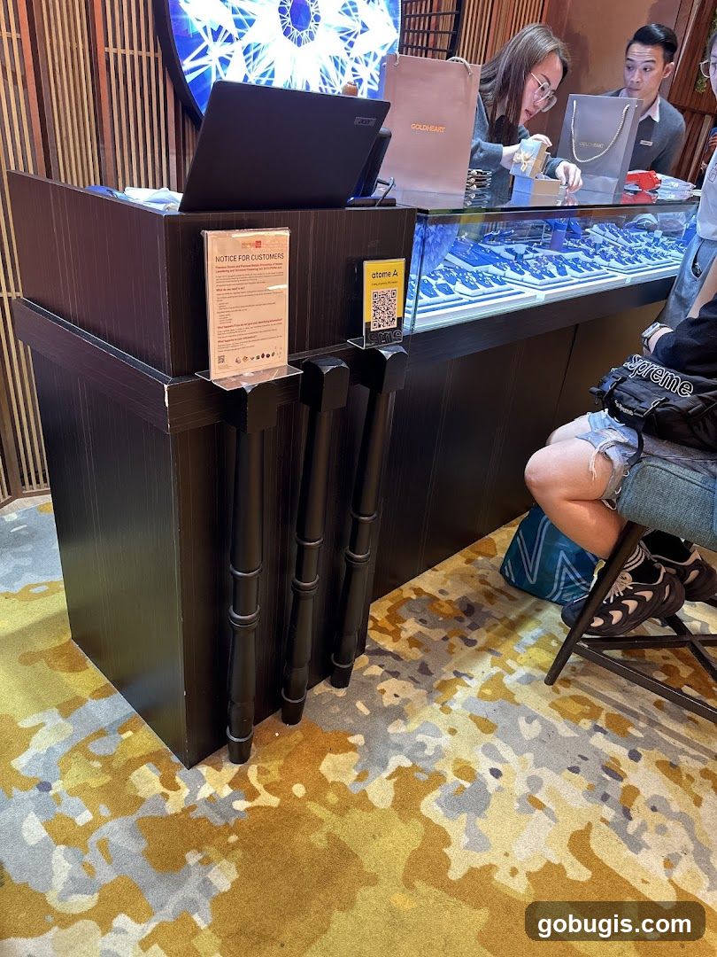 Jewelry Store Counter