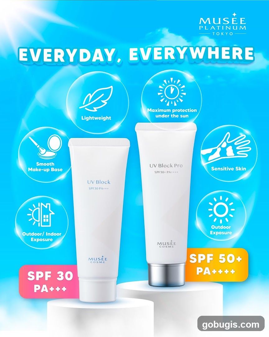 Musee Platinum Tokyo UV Block Sunscreen