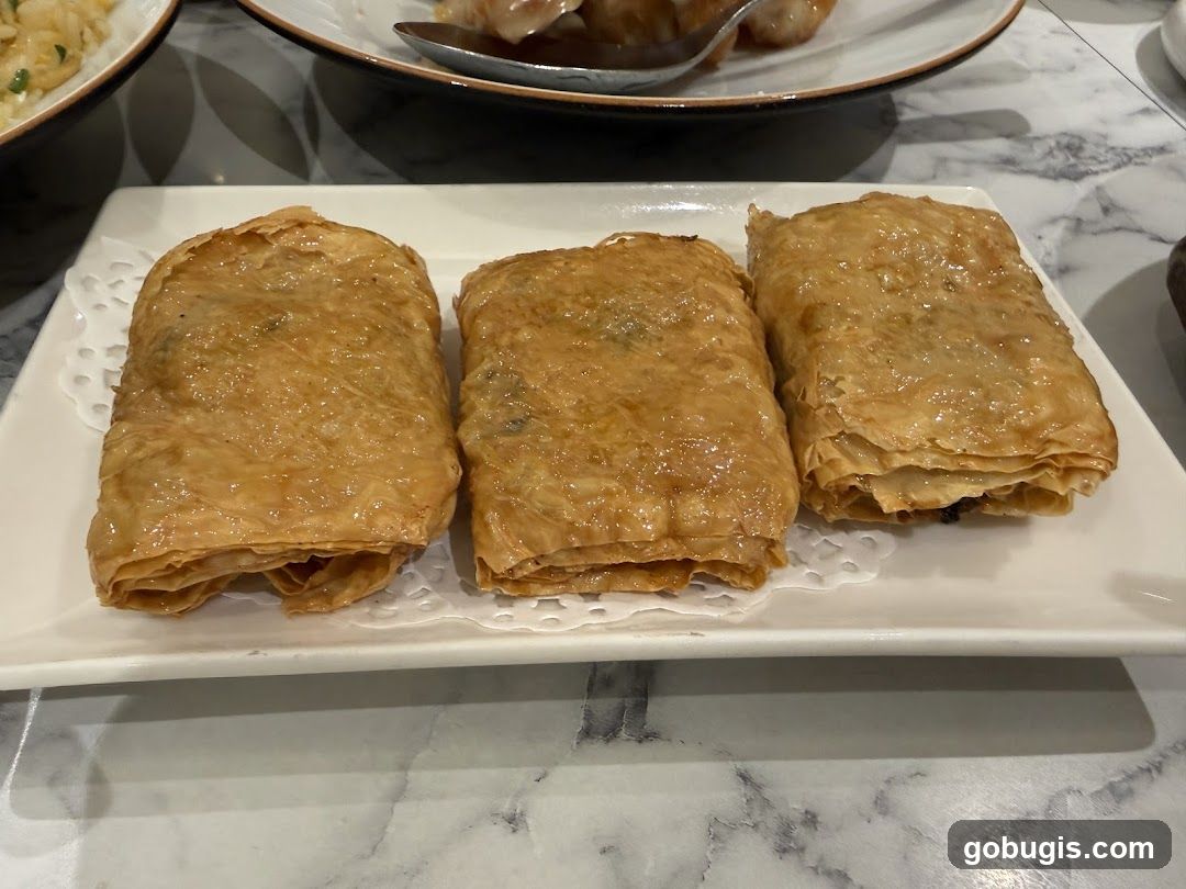Fried Bean Curd Rolls