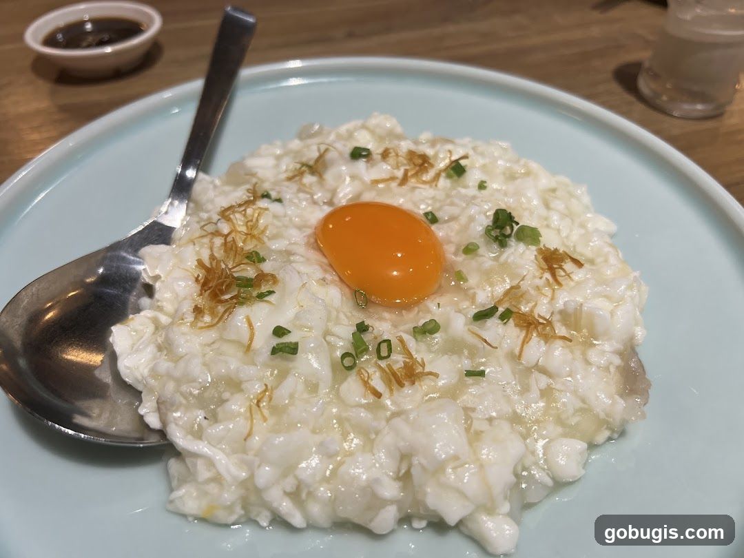 Steamed Egg with Egg Yolk