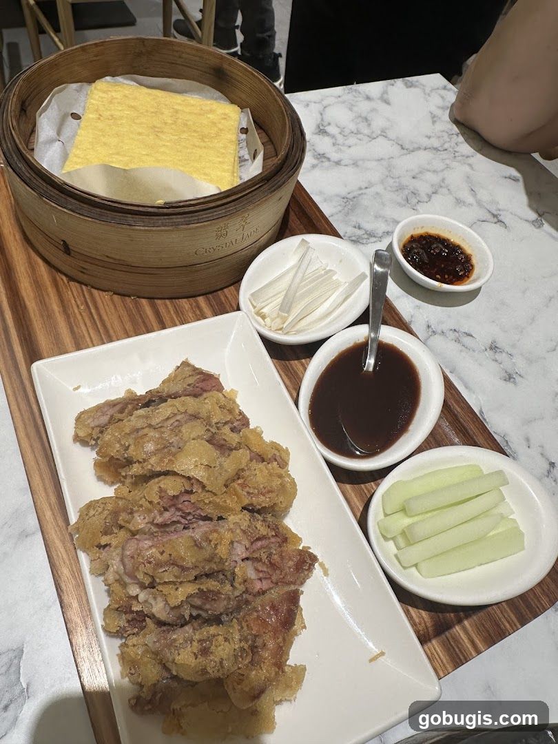 Crispy Duck Dish