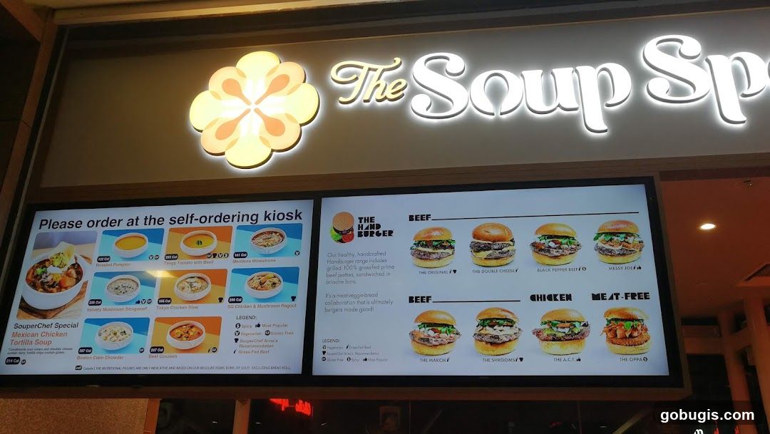 The Soup Spoon Menu
