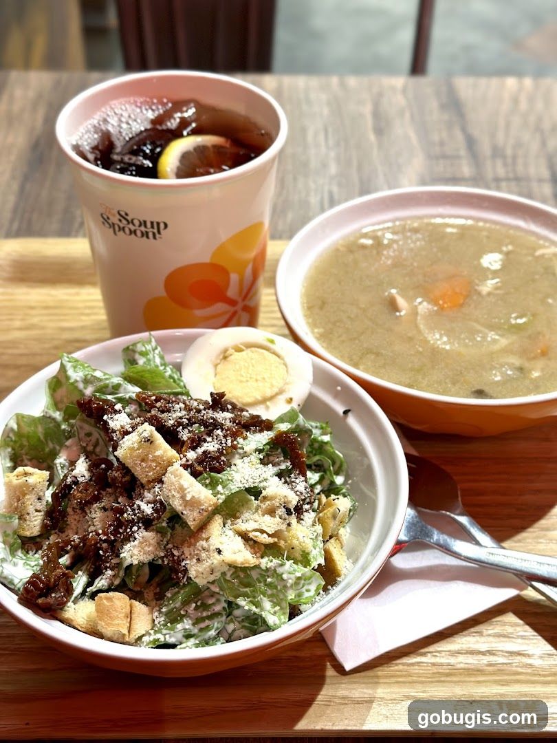 Soup and Salad Meal