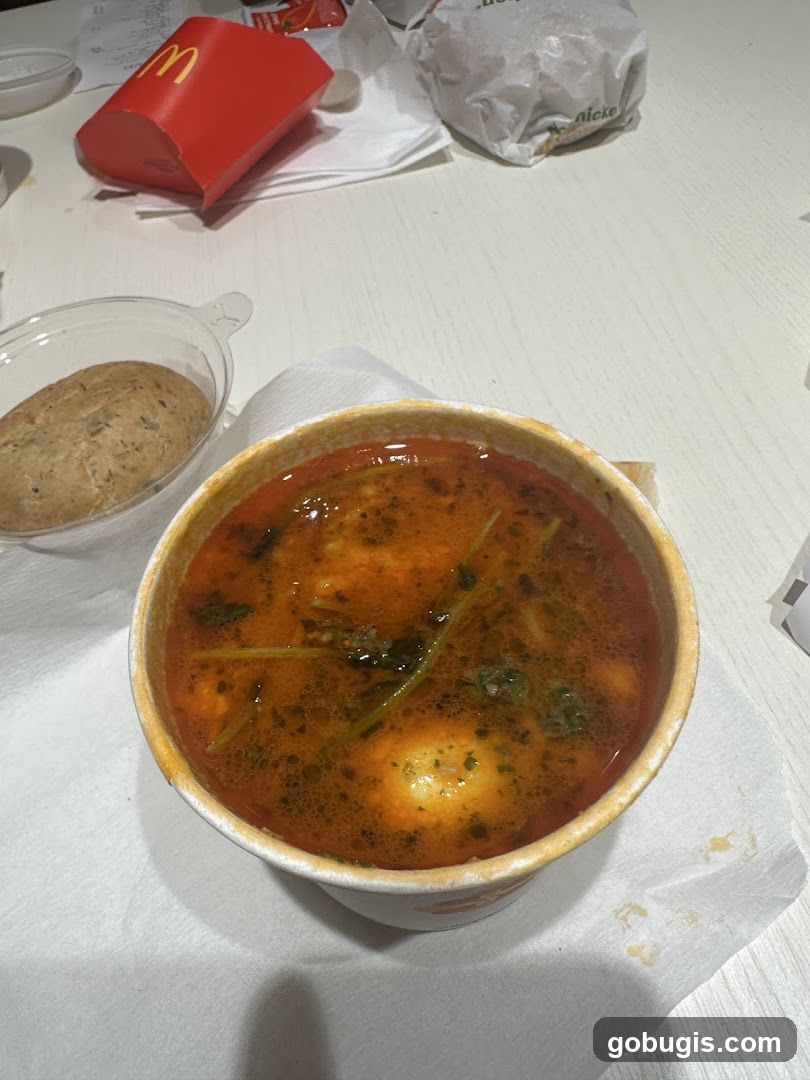 Soup and Burger