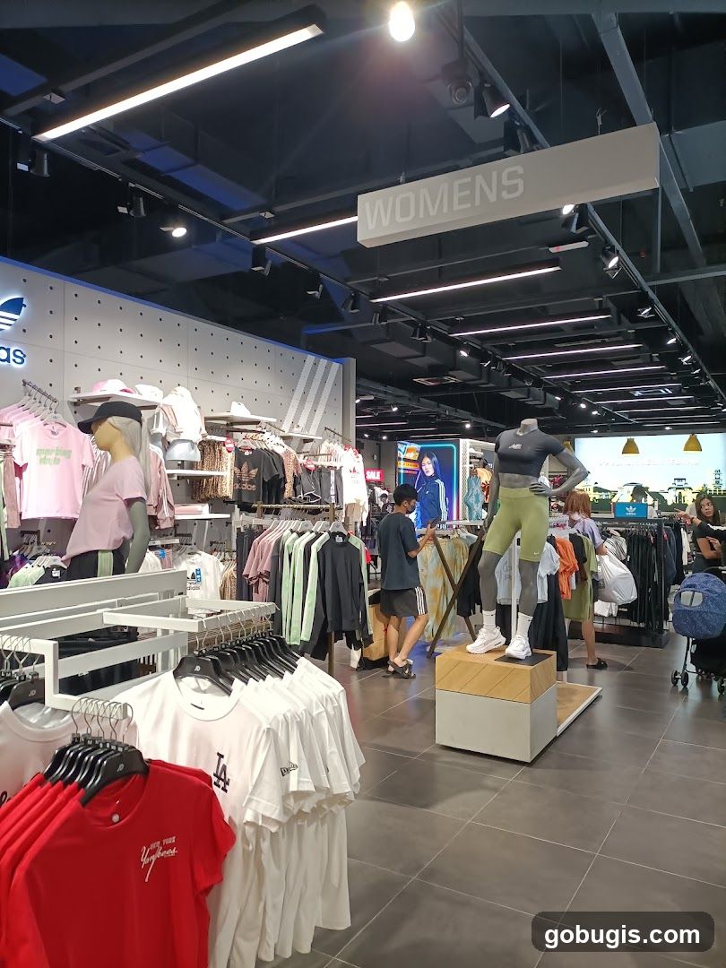 Sportswear Accessories Display