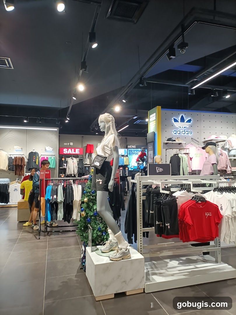 Adidas Apparel Display