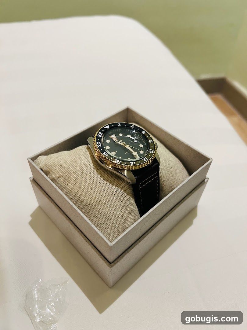Watch in a box