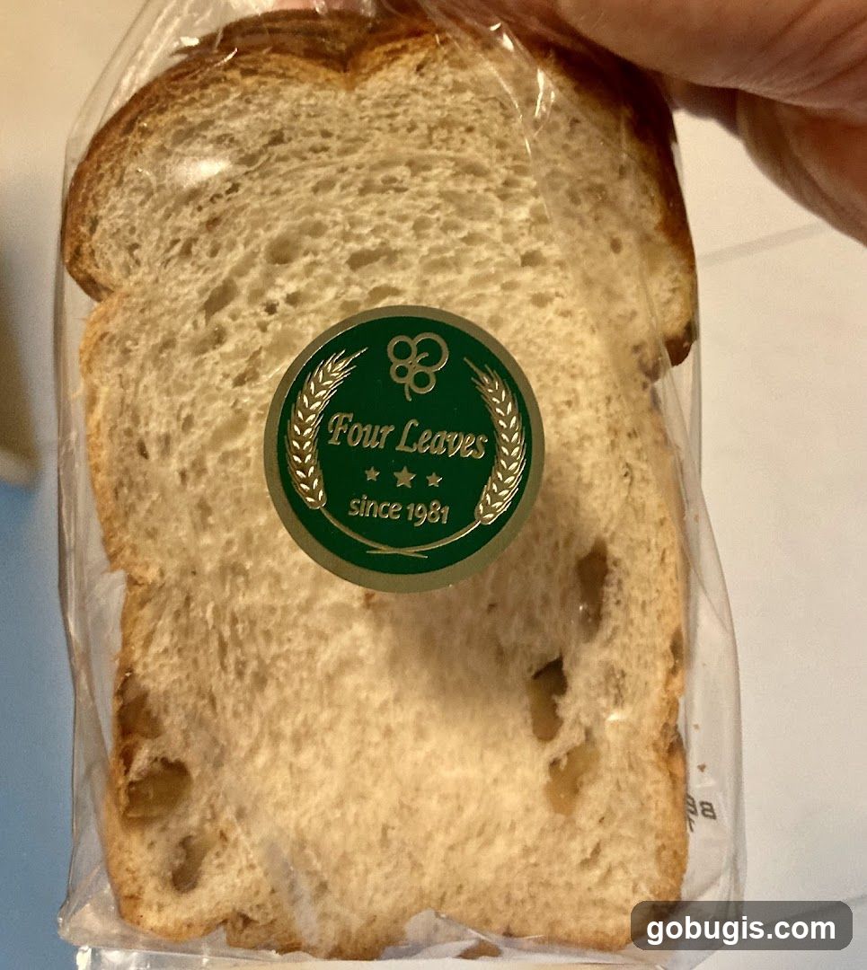 Slice of Bread with Sticker
