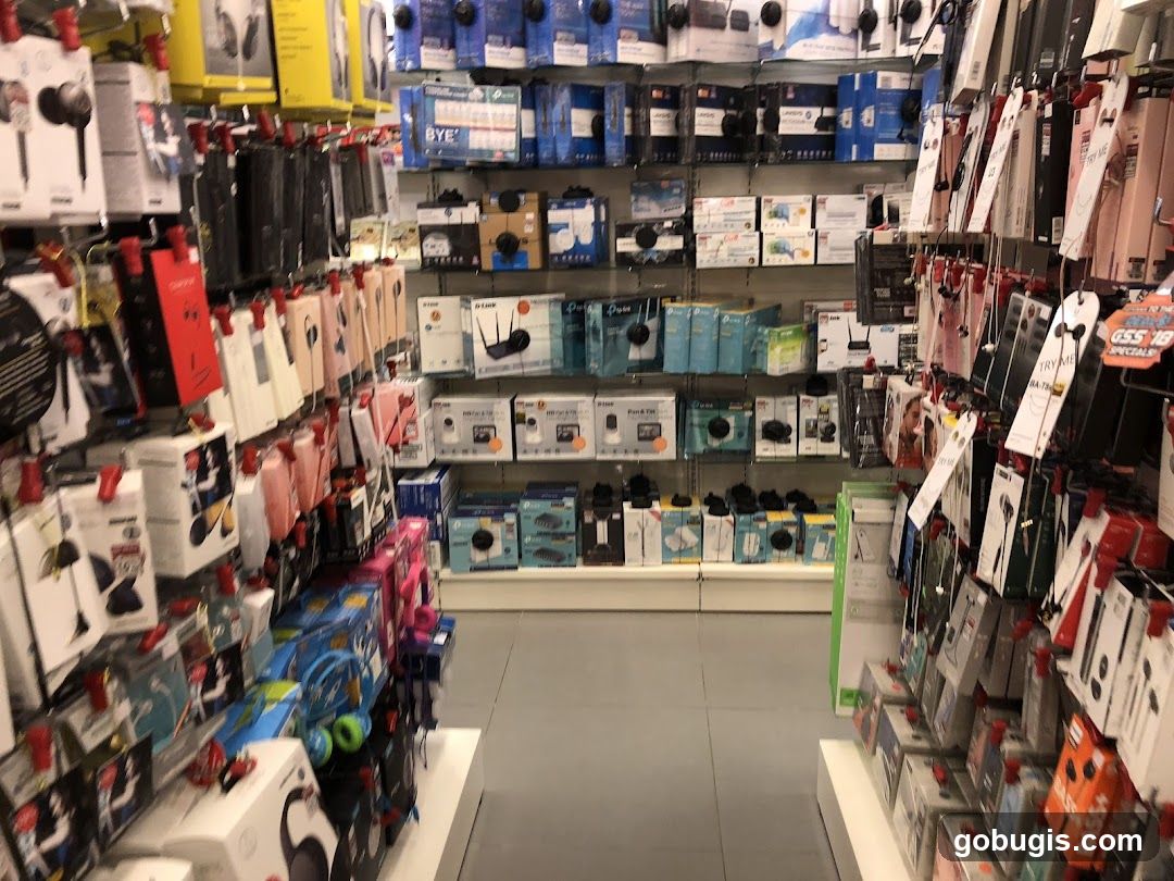 Electronics Store Aisle