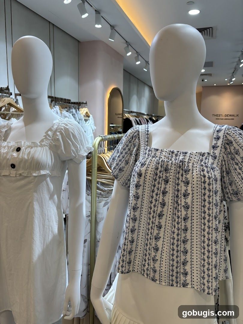 Mannequins in a Clothing Store