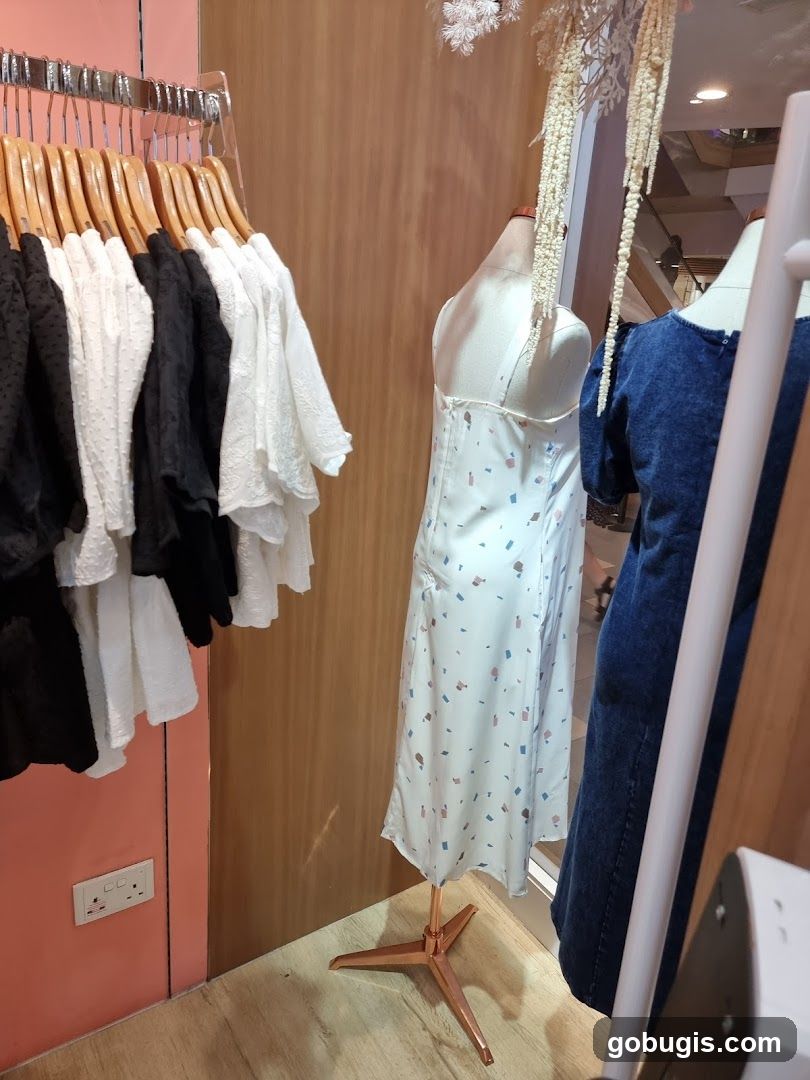 Clothing store display