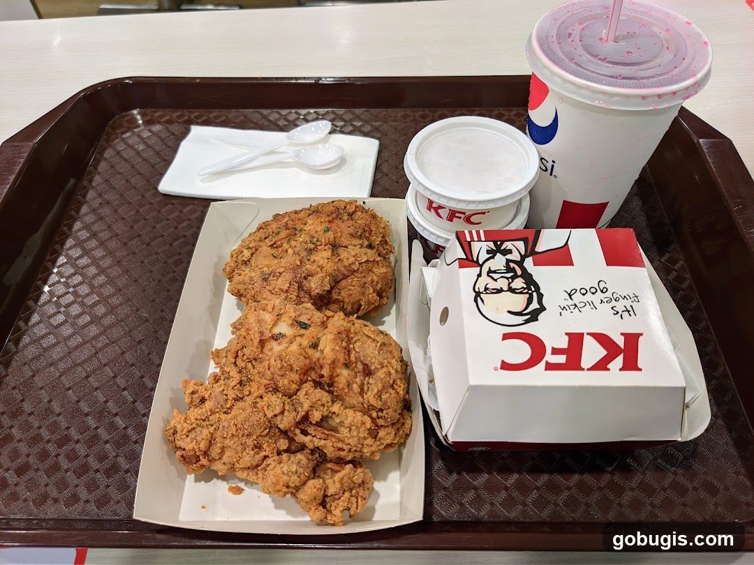 KFC Restaurant Interior