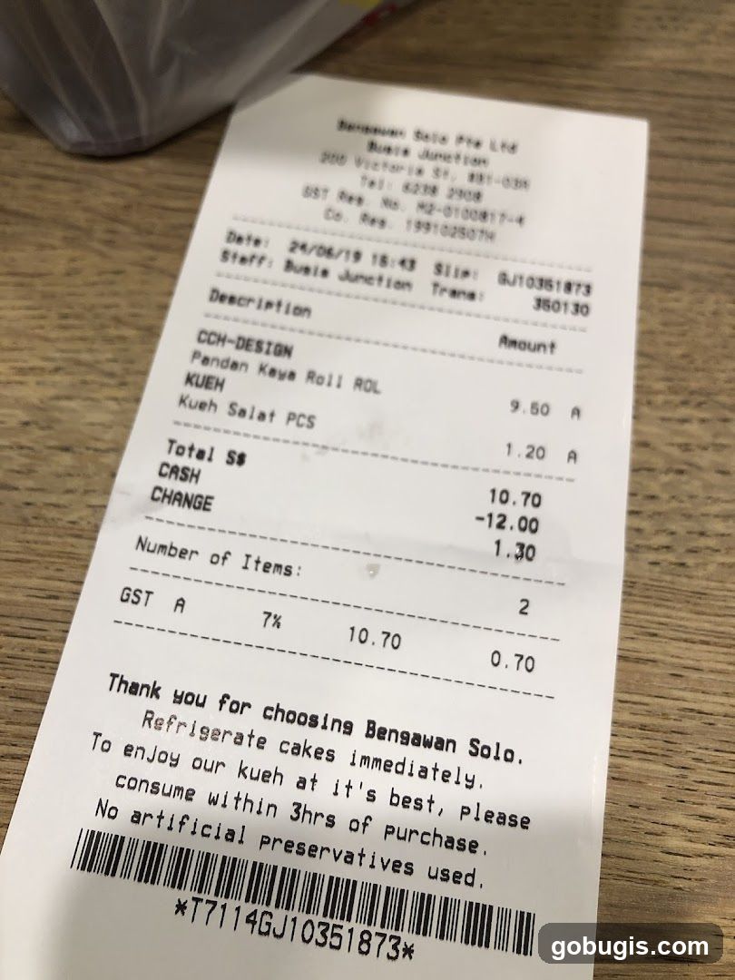 Receipt