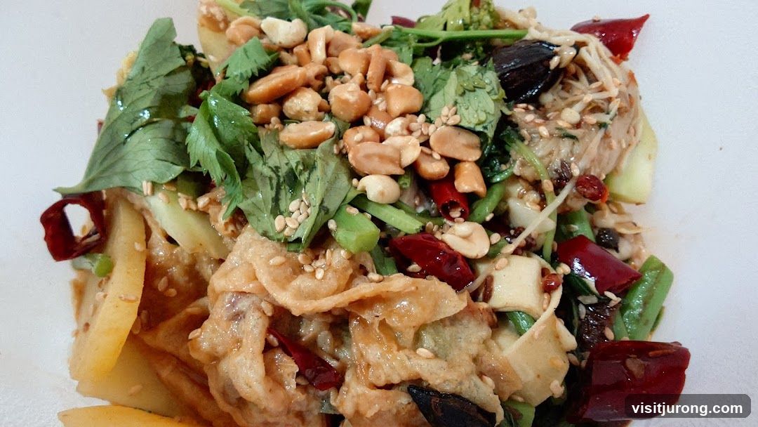 Spicy Tofu Skin Salad