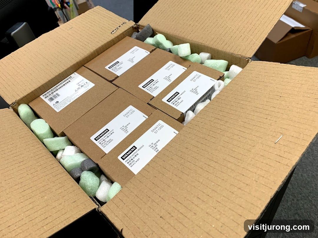 Siemens SIMATIC S7-1200 Modules in a Box