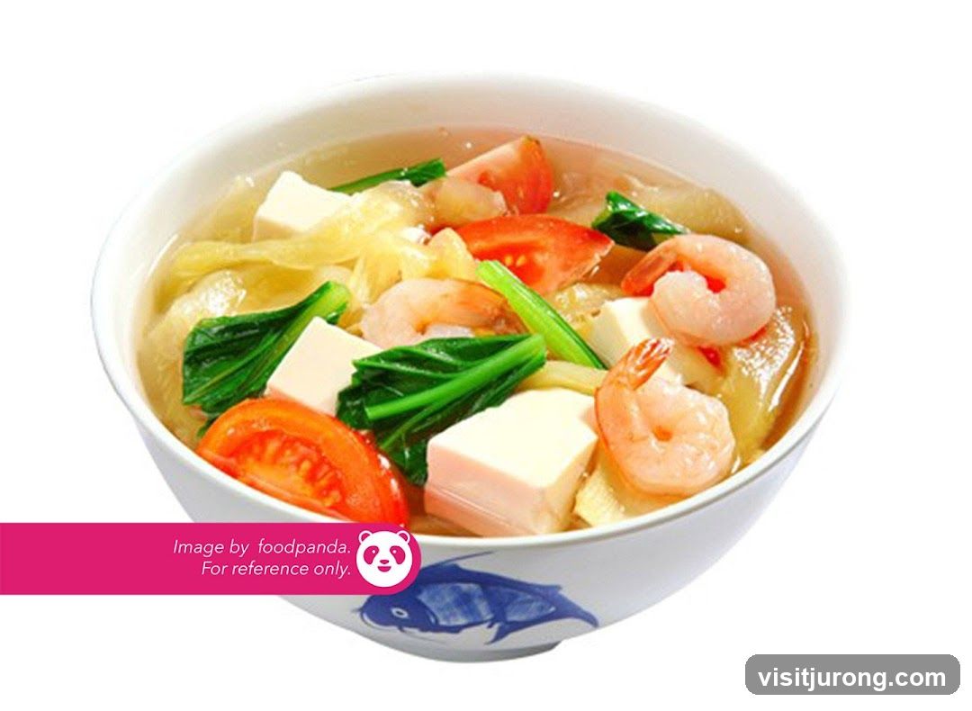 Shrimp and Tofu Soup