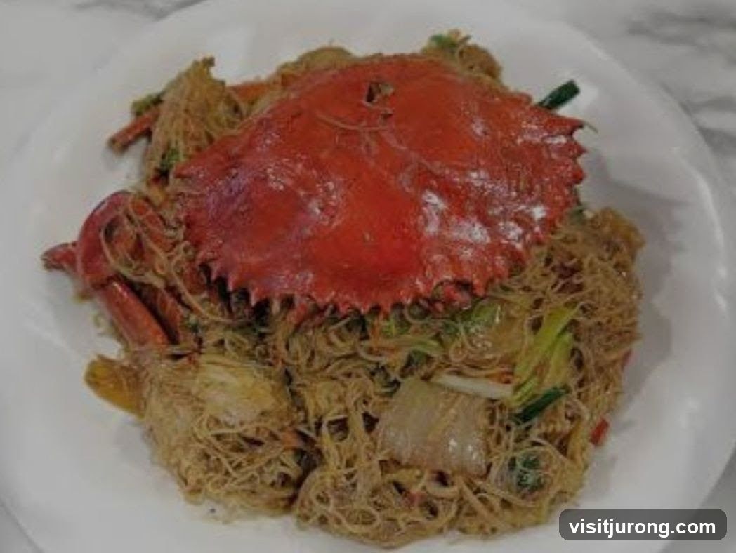 Crab with Noodles