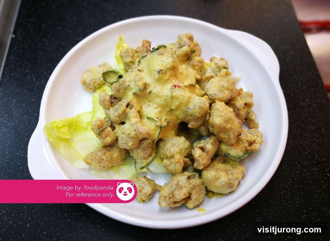 Salted Egg Yolk Chicken