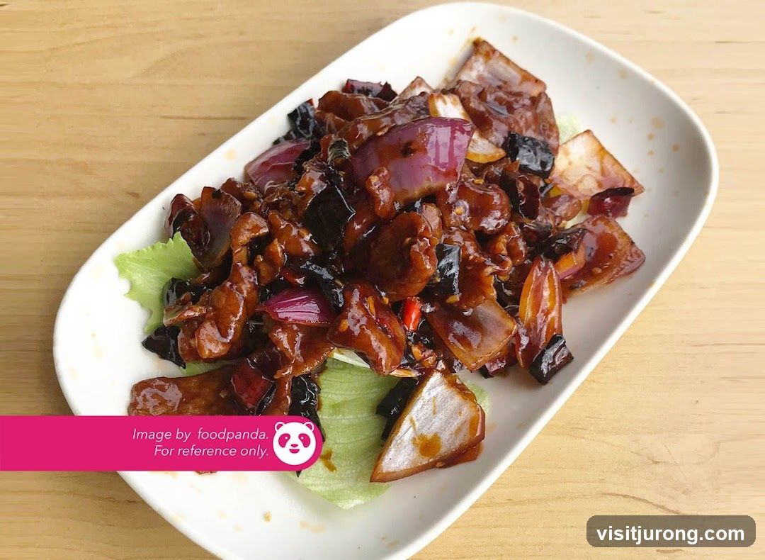 Stir-fried Dish with Onions and Peppers