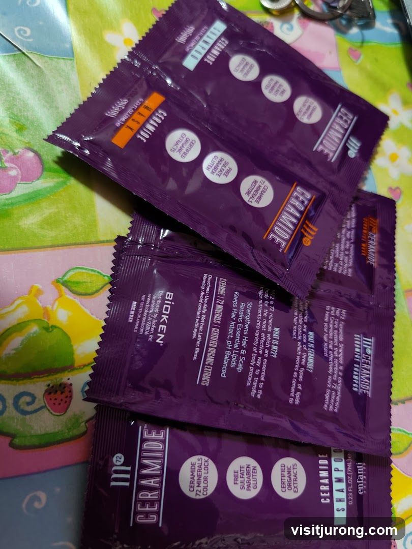 Bioken Ceramide Shampoo and Mask Samples