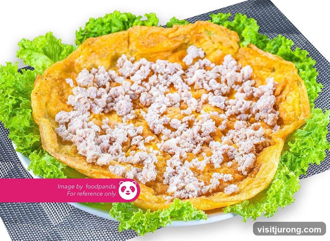 Minced Pork Omelette