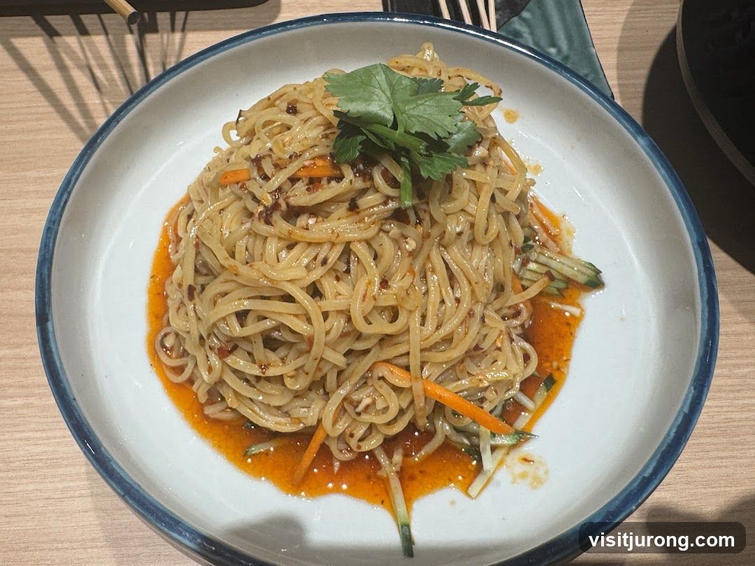 Spicy Noodles with Vegetables