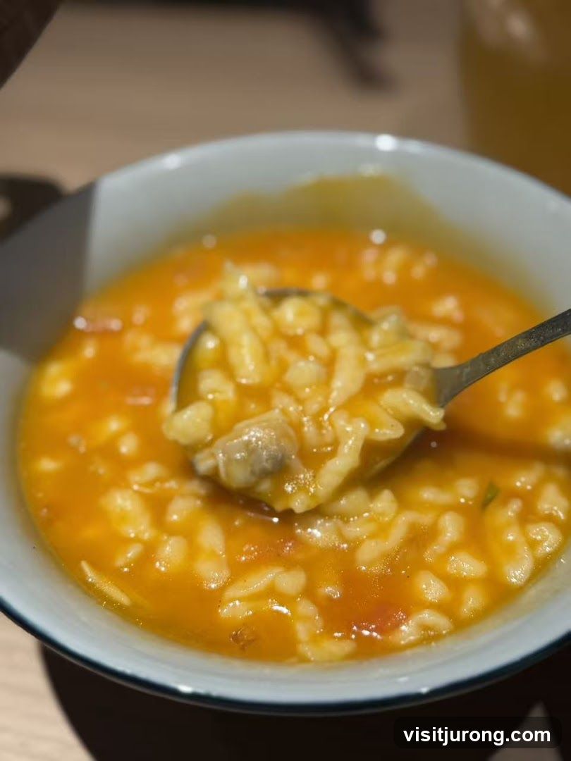 Soup with Pasta and Meat