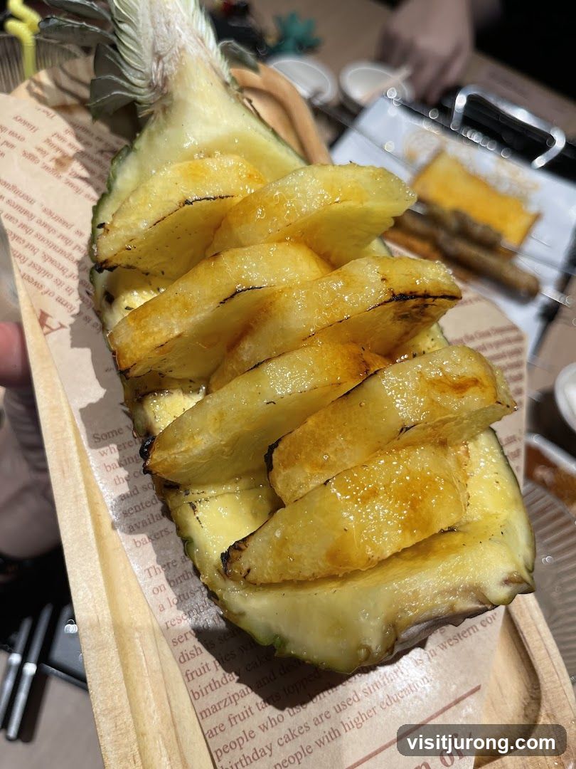 Grilled Pineapple Slices