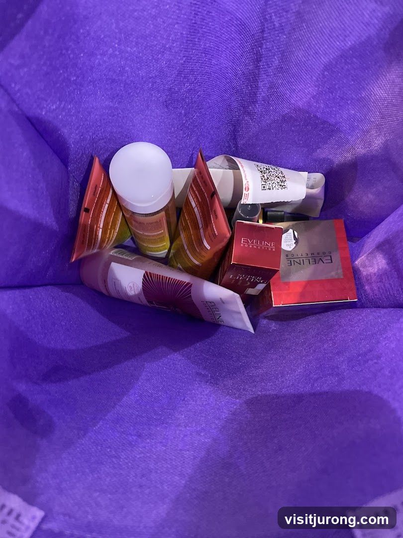 Cosmetics in a Bag