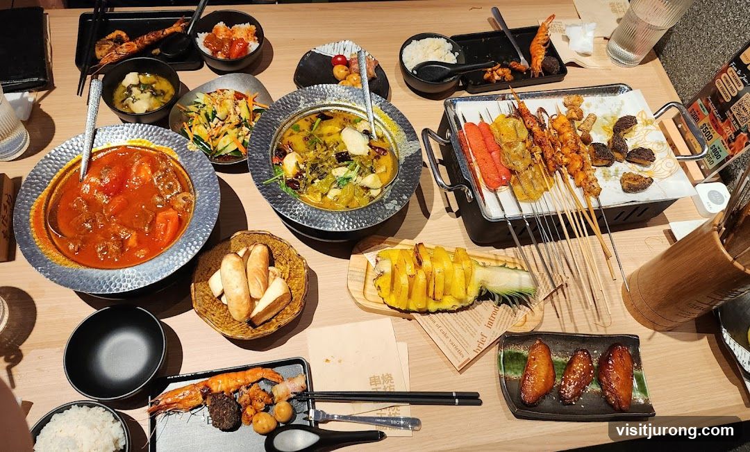 Assortment of Asian Dishes