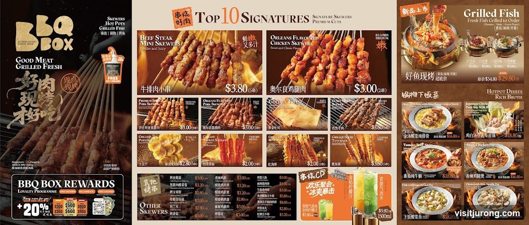 BBQ Box Menu