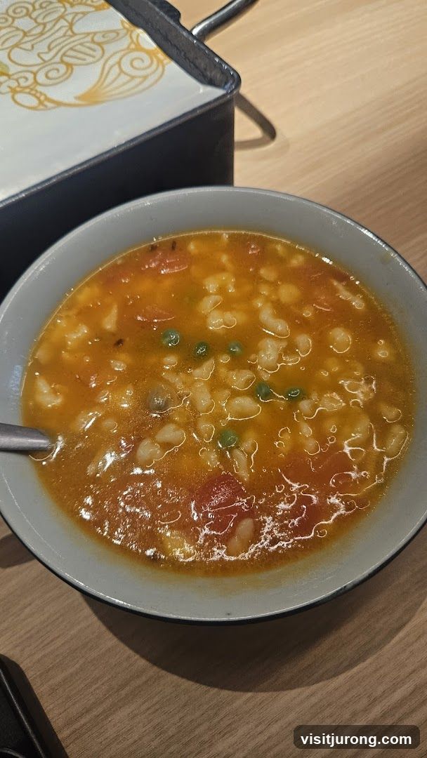 Soup with Pasta and Vegetables
